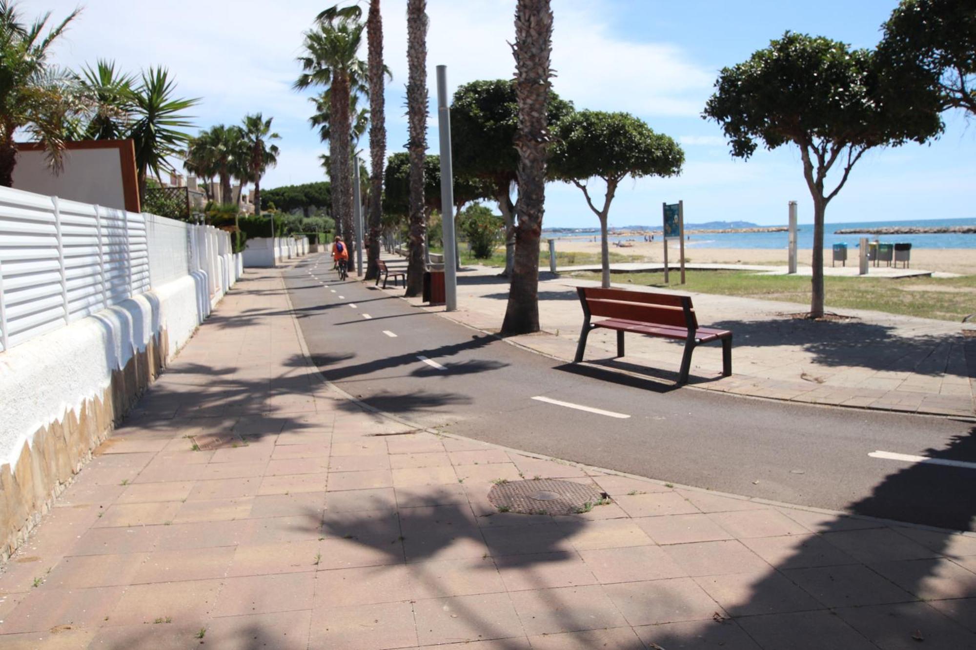 Planta Baja, Primera Linea, Playa, Jardin Privado, Ardiaca, Cambrils, Apartamento Jacqueline Exteriér fotografie